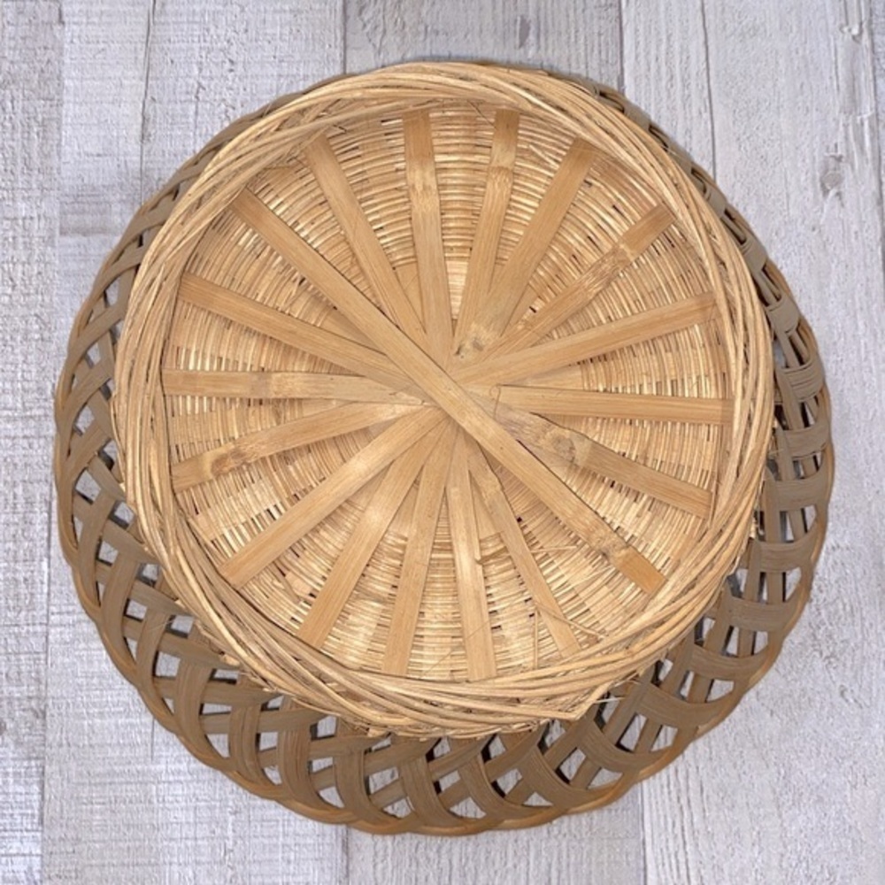 VINTAGE straw wicker basket decor - Picture 6 of 6